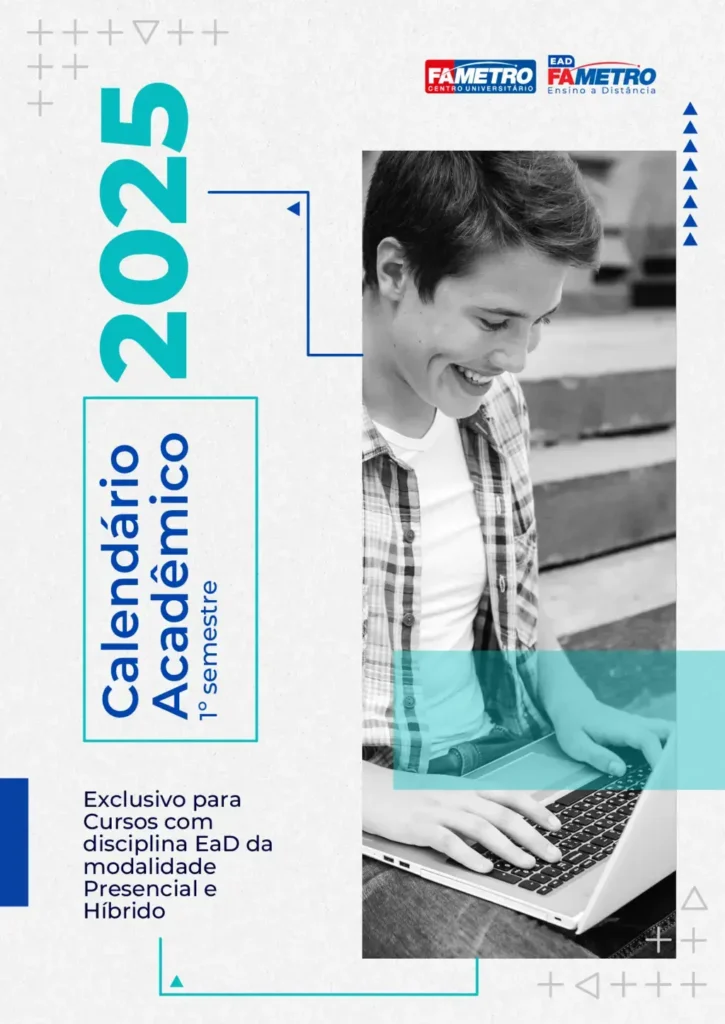 Calendário Acadêmico 2025 - Cursos com Disciplina EAD
