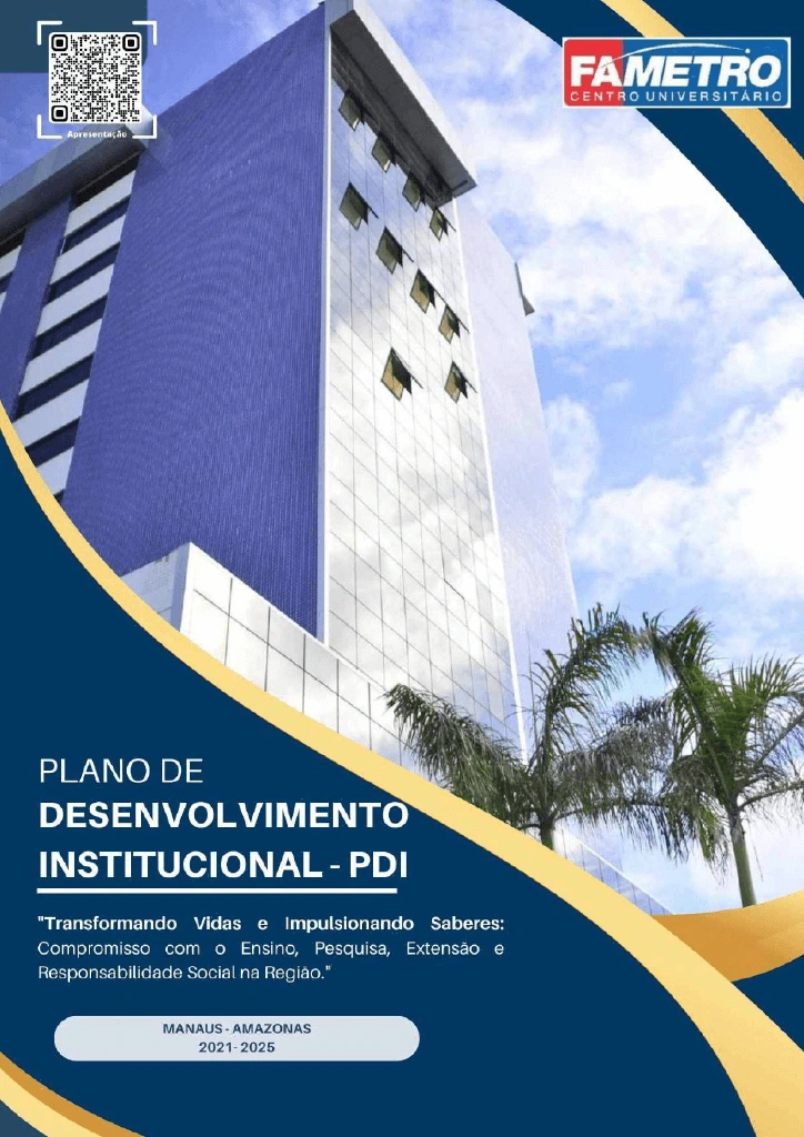 Capa - Plano de Desenvolvimento Institucional
